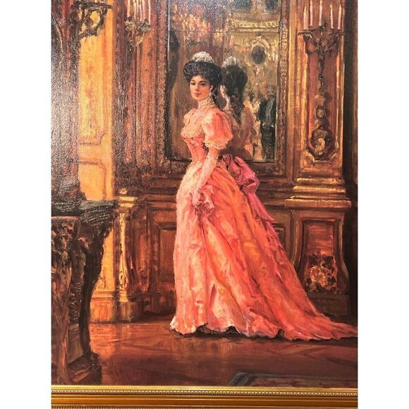 ALAN MALEY "THE RECITAL" LIMITED EDITION PRINT ON CANVAS | Victorian Impressioni - Picture 2 of 7